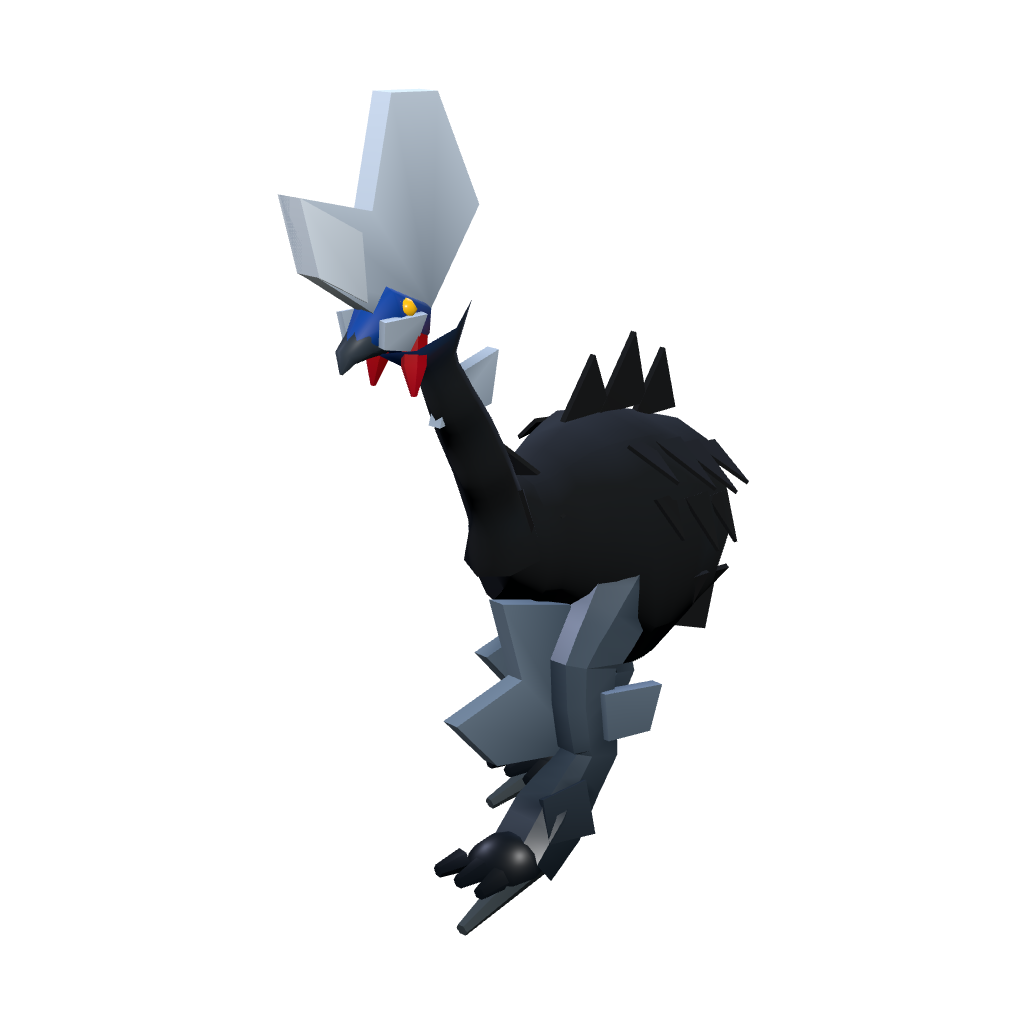 Halberd-Claw Cassowary Vanguard