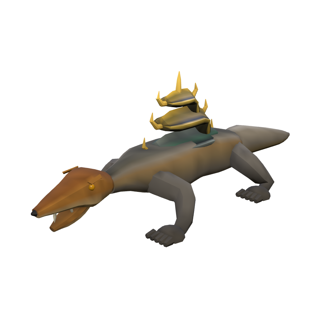 Gilded Pagoda Monitor