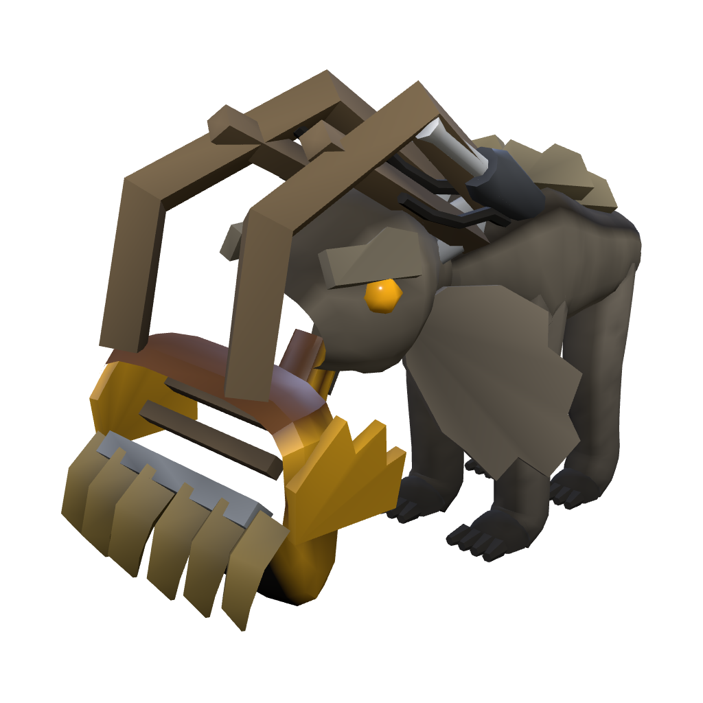 Scrap-Excavator Armored Elephant
