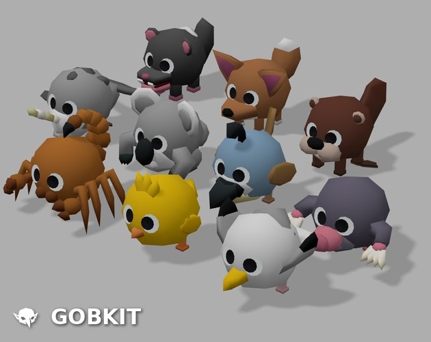 Animal Pack Vol.5 — all models in the pack