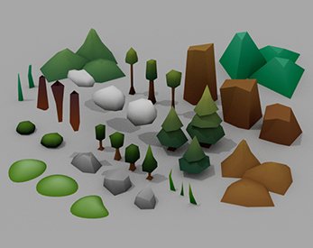 Nature Kit — all models in the pack