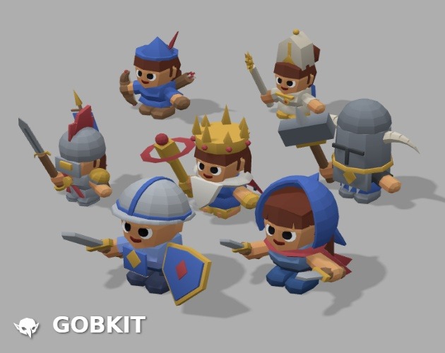 Character Pack Vol.3 — all models in the pack