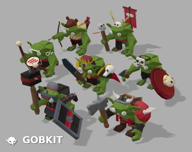 Character Pack Vol.6 — all models in the pack
