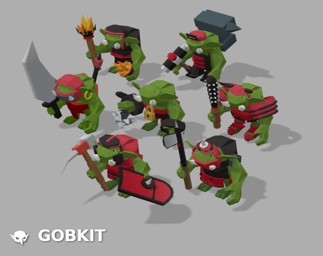Character Pack Vol.10 — all models in the pack