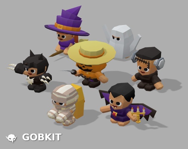 Character Pack Vol.11 — all models in the pack
